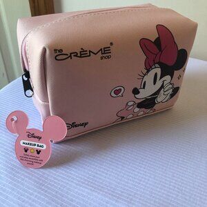 NWT - The Creme Shop x Disney Mickey & Minnie Mouse Travel Pouch